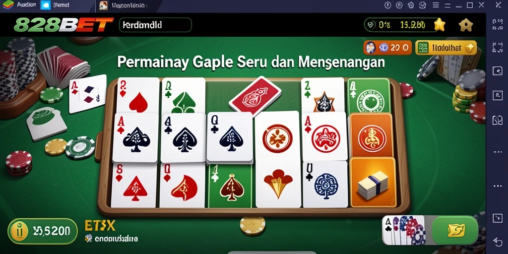 Tampilan gameplay 828BET yang menarik dan interaktif.