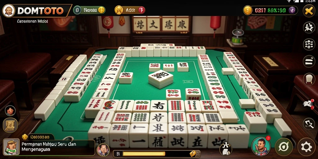 Screenshot gameplay DOMTOTO yang seru dan menarik.