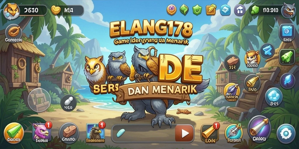 Tampilan gameplay menarik dari ELANG178 yang memikat.