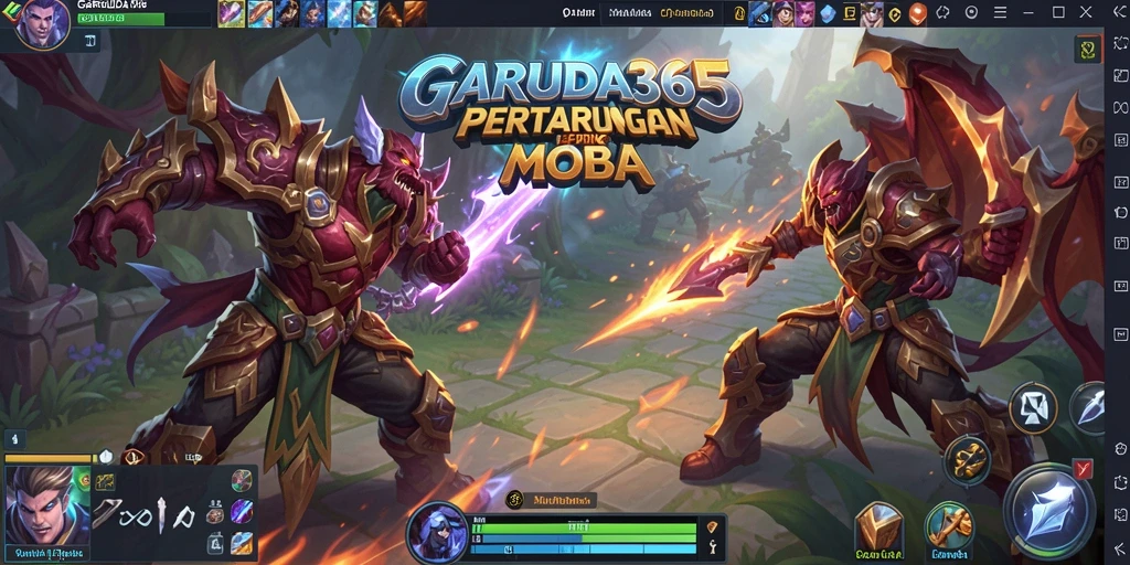Tangkapan layar gameplay GARUDA365 yang mendebarkan dan strategis.