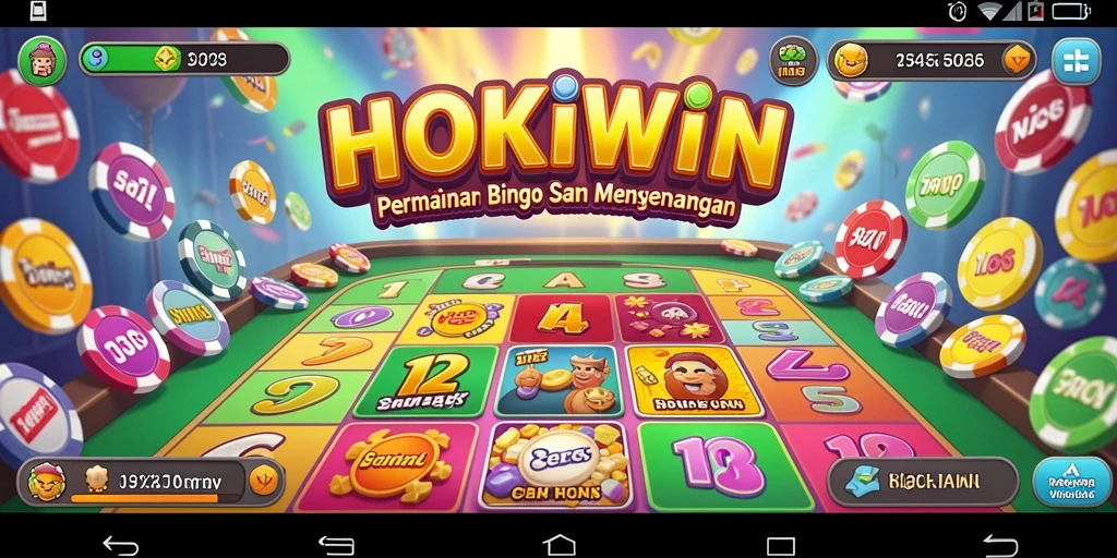 Screenshot gameplay HOKIWIN yang menampilkan keseruan permainan Bingo.