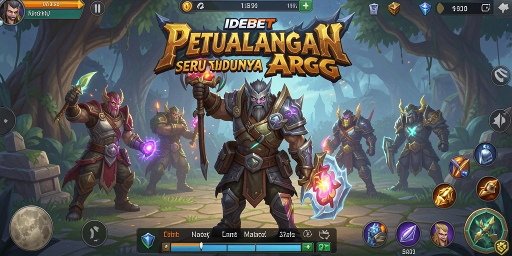 Screenshot gameplay <strong>IDEBET</strong> menampilkan pertarungan seru dalam dunia ARPG.