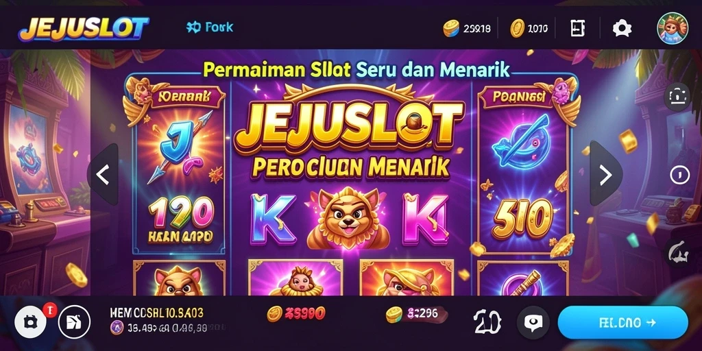 Gameplay seru dan fitur bonus yang menarik di JEJUSLOT.
