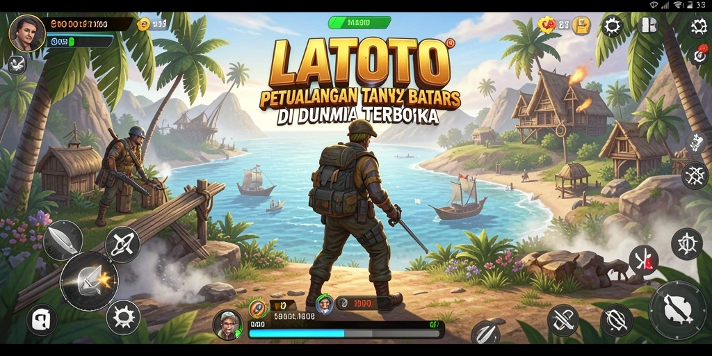 Tangkapan layar gameplay menunjukkan aksi eksplorasi di dunia terbuka.