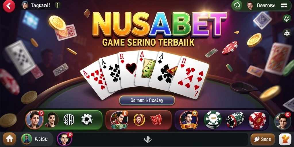 Gameplay NUSABET yang menarik dalam permainan Domino.