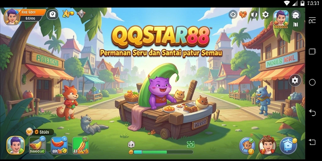 Tampilan gameplay seru dan menarik dari QQSTAR88.