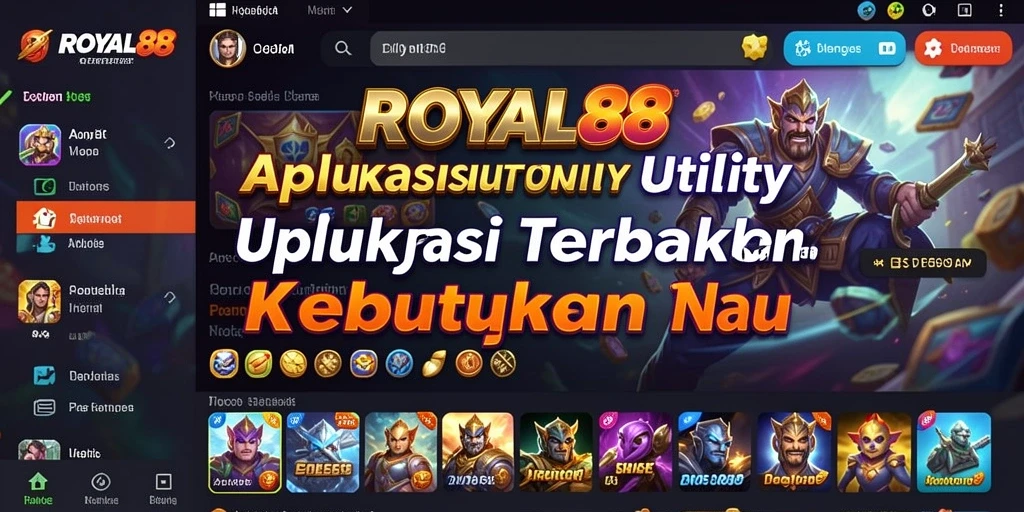 Tampilan utama <strong>ROYAL88</strong> menampilkan kemudahan penggunaan untuk segala usia.