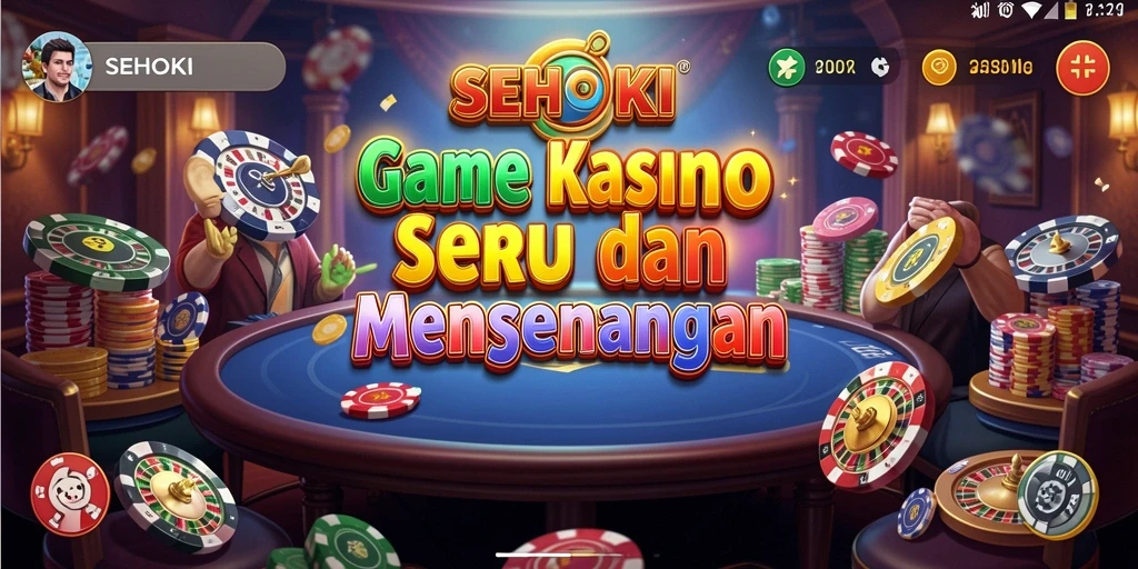 Screenshot SEHOKI menampilkan gameplay kasino yang mengasyikkan.