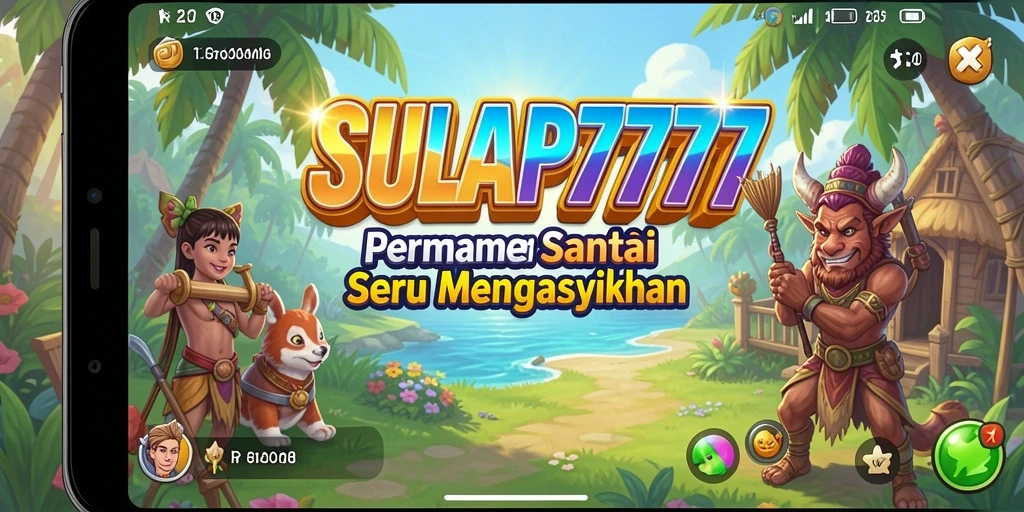Tampilan gameplay SULAP777 yang penuh warna dan menyenangkan.