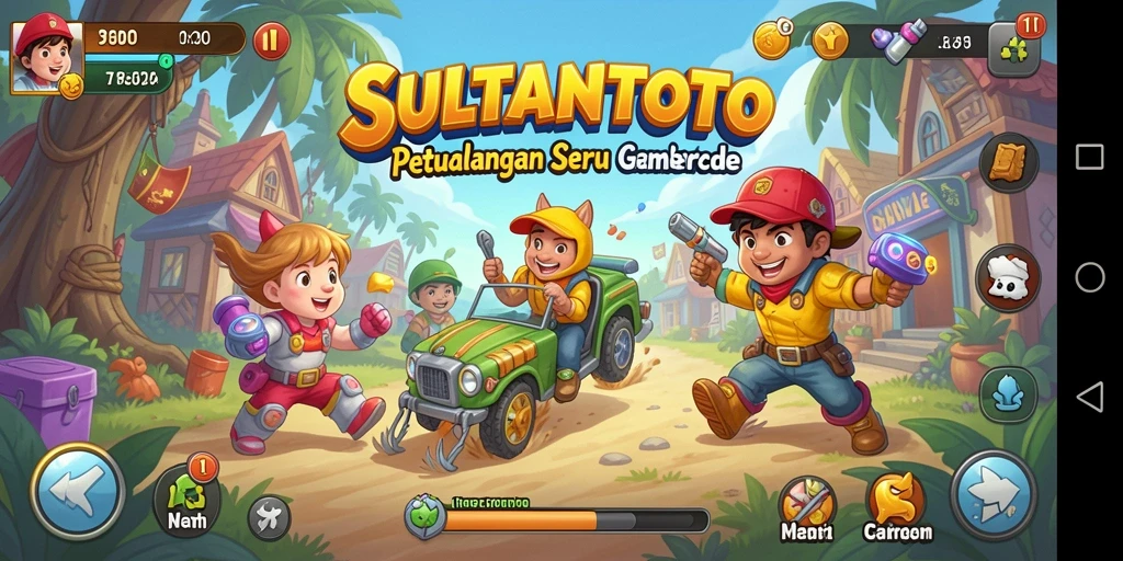 Tampilan menarik dari gameplay SULTANTOTO yang seru.