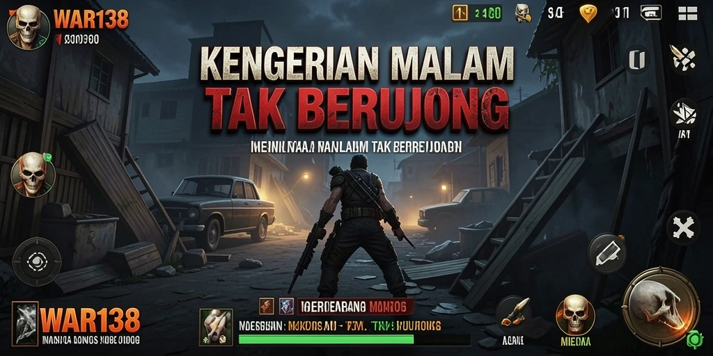 Gameplay menegangkan dengan atmosfer Horror yang mencekam.