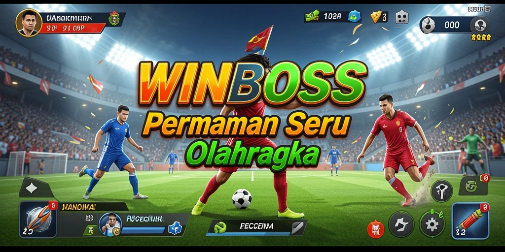 Tampilan gameplay yang seru dan interaktif dalam WINBOSS.